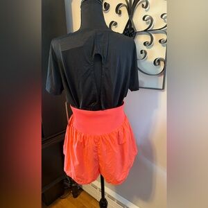 Women's black active shirt